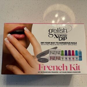 NEW Gelish Xpress Dip French Kit - White & Pink Nail Dip System